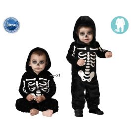 Disfraz Esqueleto Bebé con Mono Negro y Huesos Blancos Precio: 11.49999972. SKU: 16815