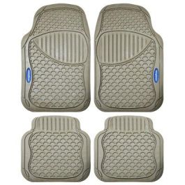 Goodyear Alfombra Goma Beige 4 Piezas Cs4 GOD9022 Muy Alta Resistencia Antideslizante