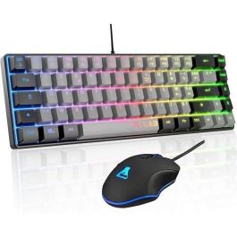 Pack Gamer 2 en 1 - THE G-LAB - COMBO HYDRO - Ratón con cable - Teclado con cable - Gris/Negro - RGB Precio: 44.5000006. SKU: B1DBY5T2AM