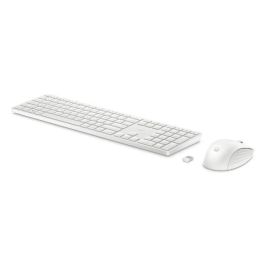 HP 650 - juego de teclado y ratón - AZERTY francés - blanco HP 650 - juego de teclado y ratón - AZERTY francés - blanco