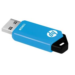 HP v150w Unidad Flash USB 128 GB USB Tipo A 2.0 Negro, Azul