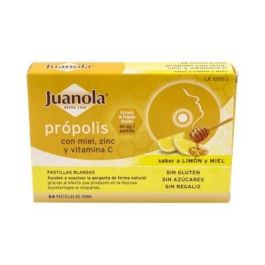 JUANOLA Pastillas Propolis Miel-Zinc-Vit. C 24Ud. - Protección y Bienestar para tu Garganta Precio: 7.5000002. SKU: B15AWLD5DY