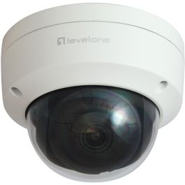 LevelOne FCS-3403 Cámara IP Dome Exterior 4MP H.265 con Visión Nocturna IR y PoE IP67 IK10 para Techo Precio: 295.49999996. SKU: B17RNB9WWW