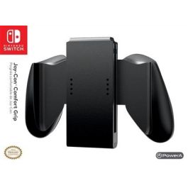 Power A - 1501064-01 Joy-Con Agarre Confort para Nintendo Switch, Negro - Transforma Joy-Con en mando único, ergonómico y cómodo Power A - 1501064-01 Joy-Con Agarre Confort para Nintendo Switch, Negro - Transforma Joy-Con en mando único, ergonómico y cómodo