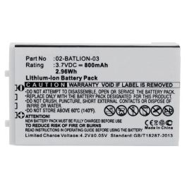 CoreParts Battery for Opticon Scanner 2.9Wh Li-ion 3.7V 800mAh White, OPL-7724, OPL-7734, OPL-9700, OPL-9712, OPL-9713, OPL-9723, ORBLIOP0012, OPL-9724, OPL-9725, OPL-9727, OPL-9728 Precio: 5.79000004. SKU: B1B2WXLFXF