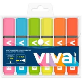 Molin Marcador Fluorescente Viva C-Surtidos Blíster 6 Ud Precio: 3.50000002. SKU: B1A9QNEXP4