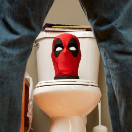 Hasbro AUC5010993697069 Cabeza Interactiva Deadpool Marvel - Se Mueve, Habla, App, +600 Sonidos y Frases, Coleccionable Adultos Hasbro AUC5010993697069 Cabeza Interactiva Deadpool Marvel - Se Mueve, Habla, App, +600 Sonidos y Frases, Coleccionable Adultos