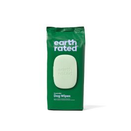 Earth Rated Toallitas Lavanda para Perro 60 Unidades Higiene y Limpieza Diaria