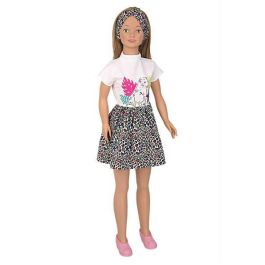 Muñecas Arias Muñeca Carole 105 cm con Pelo, Juguete Infantil para Niñas desde 3 Años
