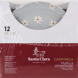 Vajilla Camomila 12 Piezas Monaco Ivo - Inde (2 Unidades)