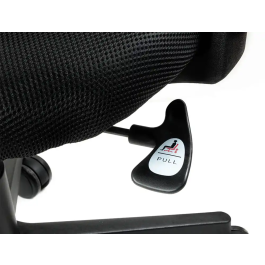 Q-connect Silla de Oficina Ancona Malla Base Metálica Negro - Altura Máx 1110 Anc 660 Prof 590 Ruedas Premium