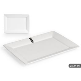 Bandeja Rectangular Porcelana 37 Cm Vessia (8 Unidades) Bandeja Rectangular Porcelana 37 Cm Vessia (8 Unidades)