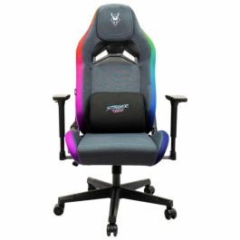 Silla Gaming Woxter Stinger Station Elite/ Luces LED/ Azul y Rosa