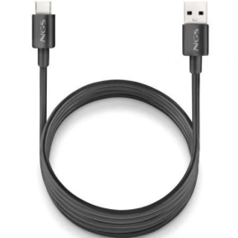NGS Cable USB 2.0 ZYRO-AC Macho USB a Macho USB Tipo-C, Hasta 15W, 480Mbps, 1m, Negro Precio: 5.50000055. SKU: B1JQX4J8GA