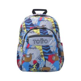 Totto Mochila Acuareles MA04ECO021-2416N-6YB, 20L (33 x 44 x 14 cm)
