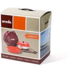 Omnia OMN7350029450359 Pack: Horno + Bolsa + 2 Agarraderas + Grill + Molde de silicona para camping y caravana