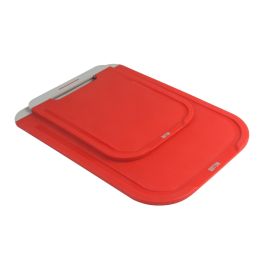Tabla para cortar bicolor 34x23.9 cm Qutt - Inde (12 Unidades) Tabla para cortar bicolor 34x23.9 cm Qutt - Inde (12 Unidades)