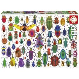 Educa Puzzle Escarabajos de 500 Piezas para Adultos y Niños +11 Años | Juego de Mesa de Cartón con Cola Especial FIX PUZZLE® Precio: 8.39256. SKU: B1CV6ZK2Z4