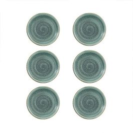 Moon Turquoise Plato Llano 25 Cm H 2 Cm (6 Unidades) Moon Turquoise Plato Llano 25 Cm H 2 Cm (6 Unidades)