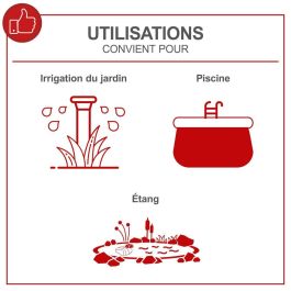 Bomba de agua Scheppach 400 W