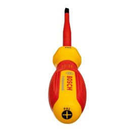 BOSCH AAAKE93041 Destornillador VDE PH1x100 Aislado 1000 V, mango ergonómico de elastómero termoplástico