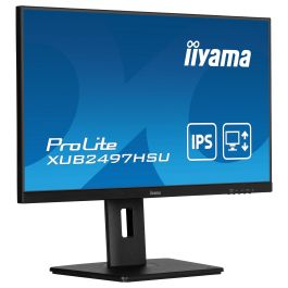 iiyama XUB2497HSU-B2 61cm/24" (1920x1080) FHD IPS 1ms 100Hz USB-Hub HDMI DP Speaker Pivot Black