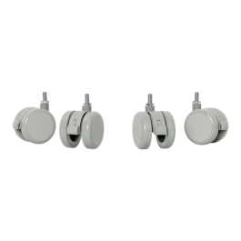 Kensington 53740085 - Pack de 4 Ruedas Grises para Mesa Eléctrica Precio: 23.50000048. SKU: B1B28C5TBG