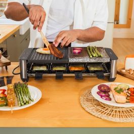 Raclette Cecotec 16000 Inox Mixgrill Negro