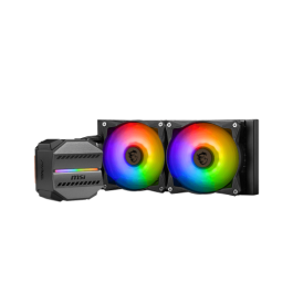 MSI MAG CORELIQUID M240 sistema de refrigeración para ordenador Procesador Sistema de refrigeración líquida todo en uno 24 cm Negro MSI MAG CORELIQUID M240 sistema de refrigeración para ordenador Procesador Sistema de refrigeración líquida todo en uno 24 cm Negro