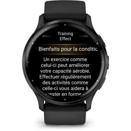 Garmin Venu 3 Reloj Inteligente 45mm Negro AMOLED Táctil GPS 1.4" Resistencia Agua 5 ATM