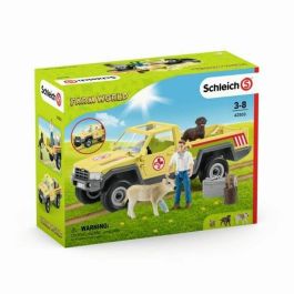 Schleich 42503 FARM WORLD Set de Visita al Veterinario de Granja (12 piezas) - Animales, Vehículo y Veterinario Precio: 53.69000021. SKU: B1G476CNZ5