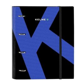 Carpeta de anillas Kelme Royal Negro 27 x 32 x 3.5 cm
