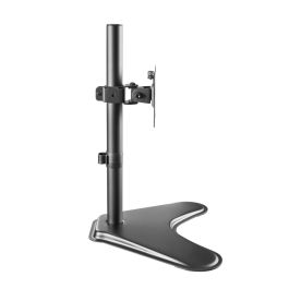 Ewent EW1535 Soporte de Mesa para Monitor hasta 34" con VESA 75x75/100x100, Ajuste en Altura, Inclinación, Rotación y Giro, Sistema de Gestión de Cables