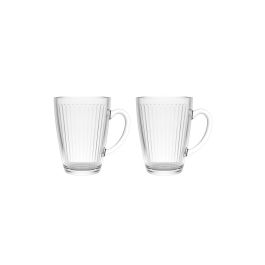 La Mediterranea Set 2 Tazas Café con Leche Lines Naira 21 cl