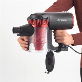 Ariete 2759 Aspirador Escoba con Cable 2 en 1, Ligero y Práctico, con Cepillo Giratorio y Luces LED, Tecnología Ciclónica