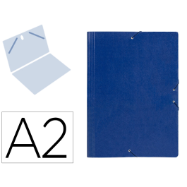 Liderpapel Carpeta planos A2 cartón gofrado N 12 azul 535x745mm Precio: 8.68999978. SKU: B1E6DJNW4M