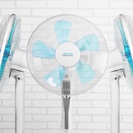 Cecotec EnergySilence 530 Power Connected Ventilador de Pie para el Hogar, Controlable por Wi-Fi, 50W de Consumo, Colores Azul y Blanco Cecotec EnergySilence 530 Power Connected Ventilador de Pie para el Hogar, Controlable por Wi-Fi, 50W de Consumo, Colores Azul y Blanco