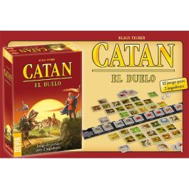 Devir Catan El Duelo, Juego de Mesa para 2 Jugadores, Versión Mejorada Los Príncipes de Catan, Ideal para Viajes