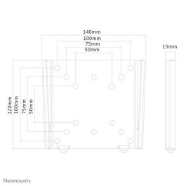 Neomounts Tv/Monitor Ultrathin Wall Mount (Fixed) For 10"-30" Screen - Silver Neomounts Tv/Monitor Ultrathin Wall Mount (Fixed) For 10"-30" Screen - Silver