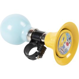 Looney Tunes Timbre de Trompeta para Bicicleta I168 CZ10966 Diseño Divertido Colorido