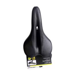 Dunlop Sillín de bicicleta Negro, Neopreno/poliester, Espuma, 95x170x290mm