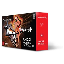 Sapphire Tarjeta Gráfica NITRO+ AMD Radeon RX 9060 XT GAMING OC 16 GB DUAL HDMI / DP