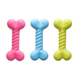Hueso de Silicona para Mascotas 12 cm - Mascow - Azul, Rosa, Verde (24 Unidades) Hueso de Silicona para Mascotas 12 cm - Mascow - Azul, Rosa, Verde (24 Unidades)