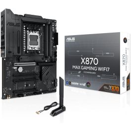 ASUS X870 MAX GAMING WIFI7 Placa Base AMD AM5 DDR5 ATX para Gaming con WiFi 7