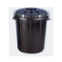 Denox Cubo Basura Redondo Con Tapa 70 L Negro Precio: 18.49999976. SKU: S8403951
