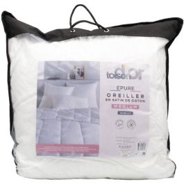 Toison D'Or TOI3666705002649 - Almohada Epure Confort Medio 65x65 cm Blanco