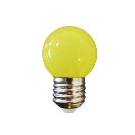 Edm Bombilla Esférica LED E27 1W 80lm Luz Amarilla Ø45 x 69mm 25000h Clase F 220-240V Precio: 1.49999949. SKU: S7915608
