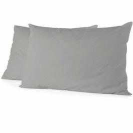 Juego de 2 fundas de almohada - HOME LINGE PASSION - 50 x 70 cm - Gris claro Precio: 21.6900002. SKU: B1454JFXMB