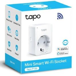TP-Link Tapo P100 Enchufe WiFi Inteligente | Control Remoto, Voz Alexa Google Assistant, Programación, Temporizador, Modo Fuera de Casa, 2300W 10A TP-Link Tapo P100 Enchufe WiFi Inteligente | Control Remoto, Voz Alexa Google Assistant, Programación, Temporizador, Modo Fuera de Casa, 2300W 10A