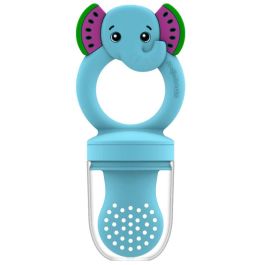 Frootimals Chupete de Silicona para Fruta para Bebés +6 Meses Libre de BPA Melany Melephant